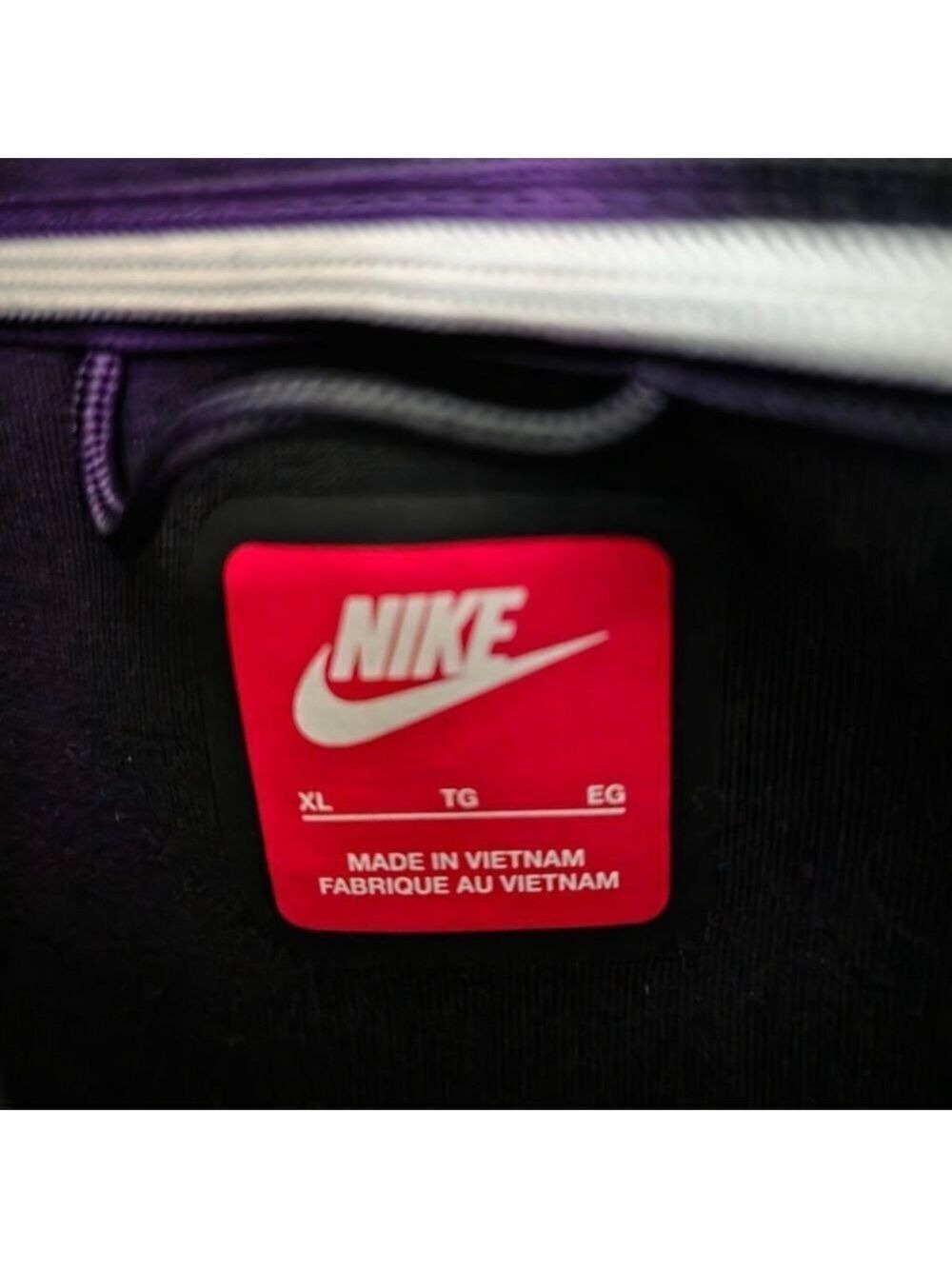 Men's Nike Black Hoodie XL - Picture 7 of 7